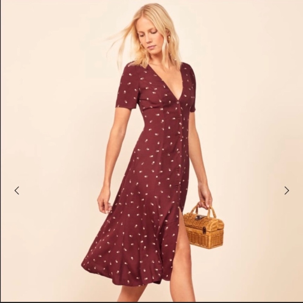 Reformation Locklin Dress in Carina